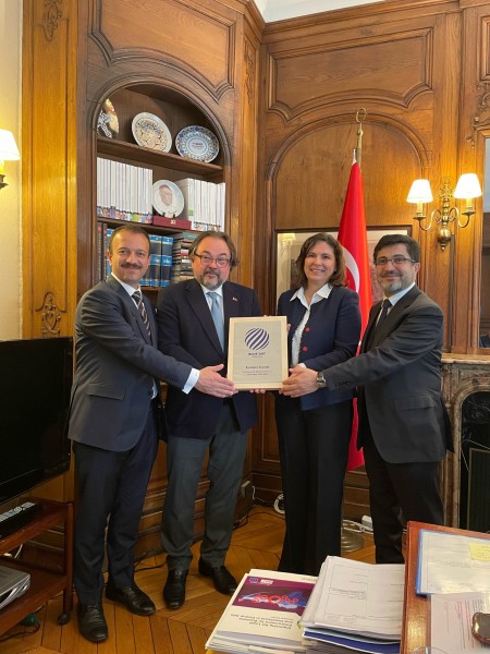 Avrasya Tüneli projesinin Mavi Nokta Sertifikası